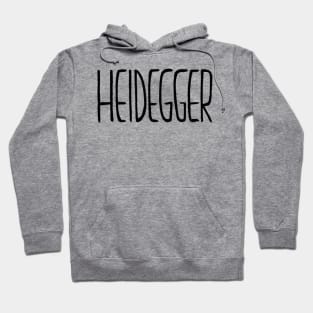 German Philosopher, Martin Heidegger Hoodie